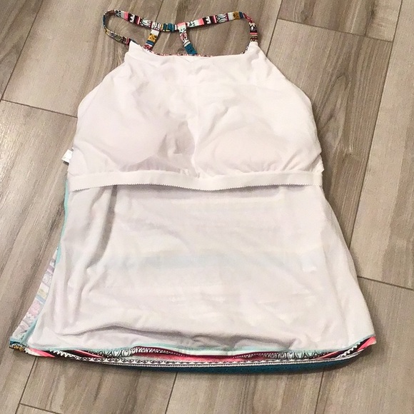 New Liz Claiborne Tankini Swim Top - 22W - Picture 4 of 8